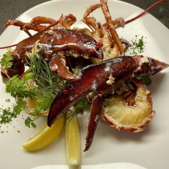 ★Lobster course 9,500 yen. If you make a reservation, we will give you a free toast drink!