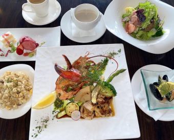 ロブスター＆讃岐コーチンのプレミアムコース♪