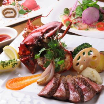 ★クリスマスディナーコース13,800・(12/.24.25,)限定)レガーロの厳選素材を集めました