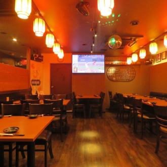 20名様~36名様みで貸切可能◎広々とした店内は様々なテーブルがあります、団体様もお気軽にお問い合わせください。