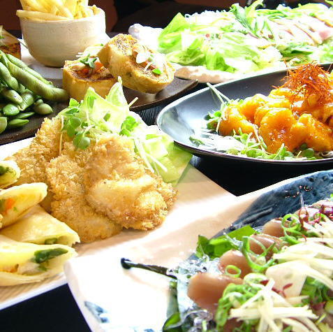 An amazing 4-hour all-you-can-drink course for only 5000 yen (tax included)! Perfect for parties and gatherings!