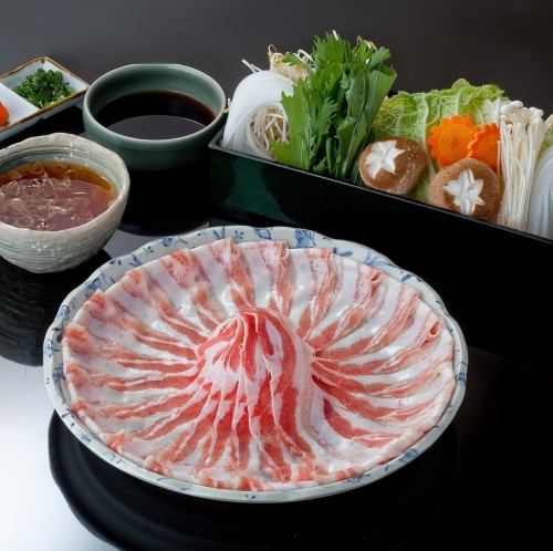 【料理のみ】国産豚しゃぶ食べ放題