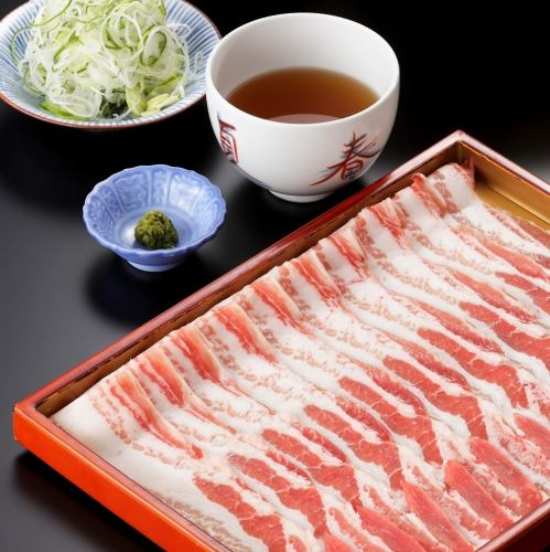 【料理のみ】黒豚しゃぶ食べ放題