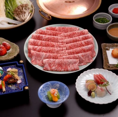 【料理のみ】黒豚しゃぶ会席