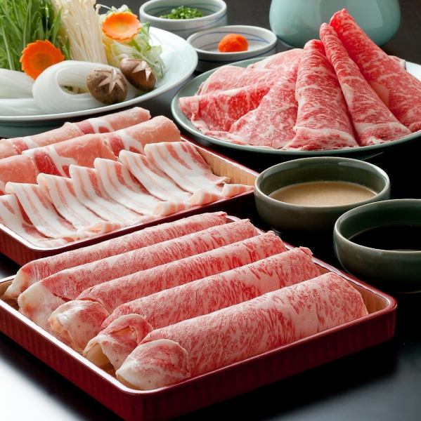 個室でゆったり、贅沢しゃぶしゃぶ。枯淡がリニューアル。厳選された長崎和牛をご堪能ください。