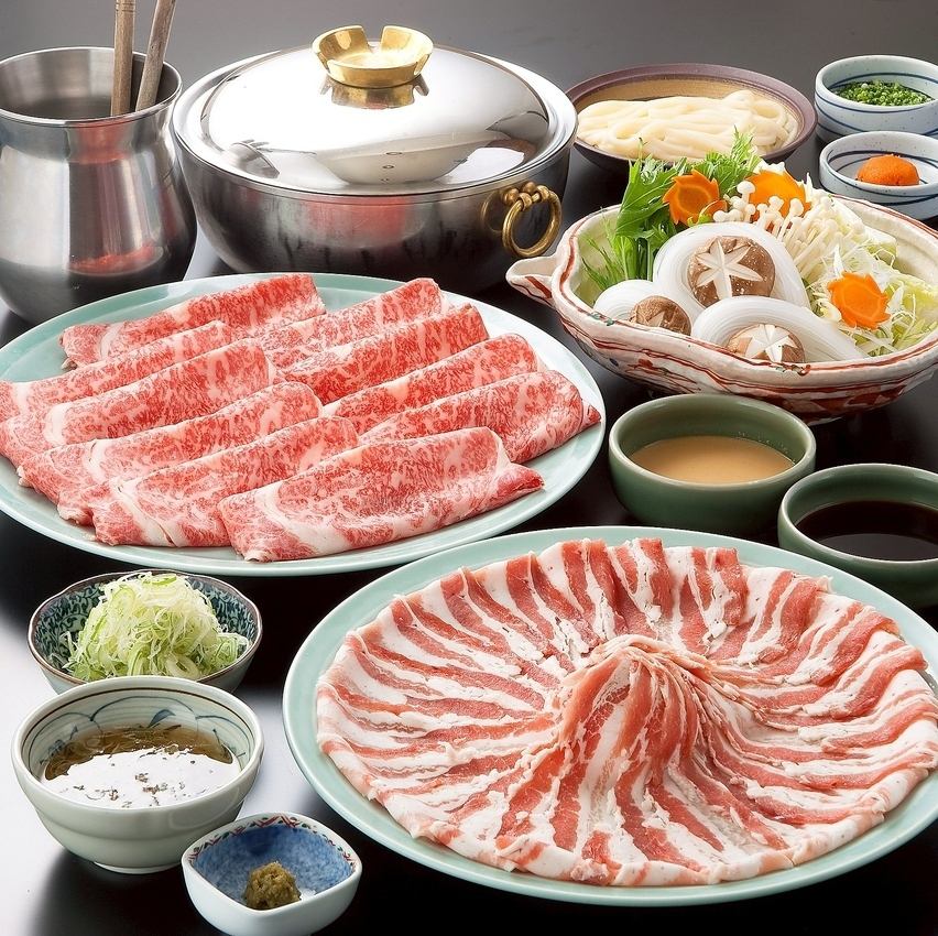 黒豚や国産和牛を使ったワンランク上の食べ放題をご用意。