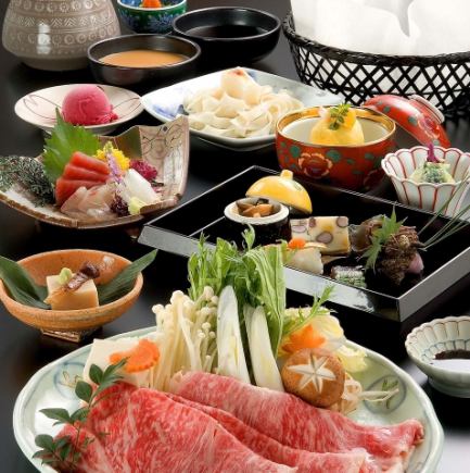 『特選長崎牛御膳』8000 円 要予約