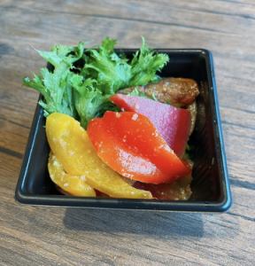 季節野菜の山葵醤油マリネ