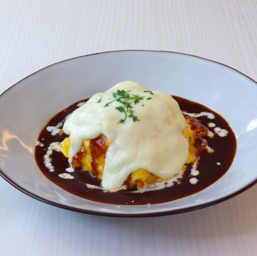 チーズフォンデュオムライス