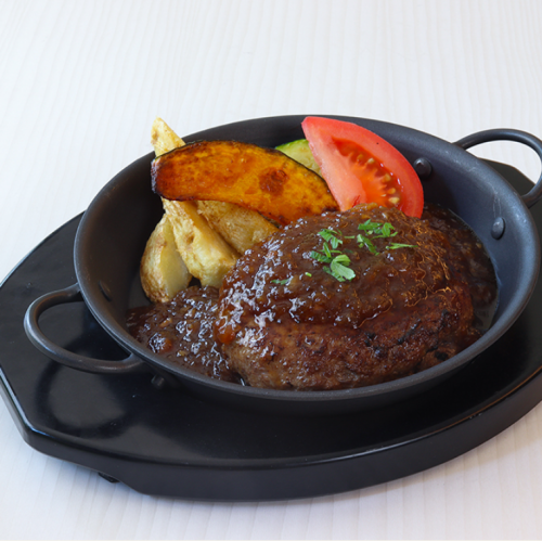 ジャポネソースのハンバーグ