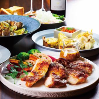 【忘新年会プラン】贅沢メイン&パスタ・デザート付きのスタンダードプランをご用意★