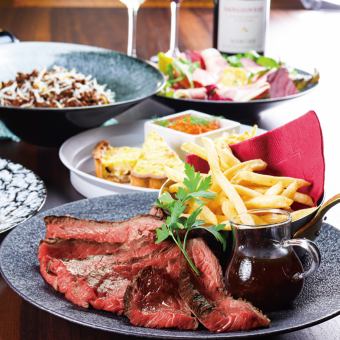 [Party Plan] We offer a premium plan where you can enjoy luxurious main dishes such as grilled sirloin.