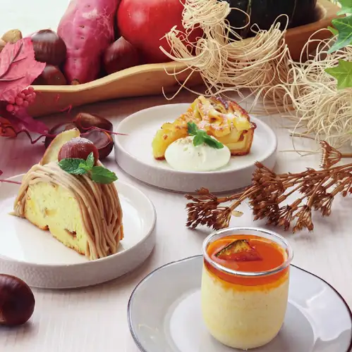 【秋限定】秋の味覚を存分に楽しめる3種のスイーツ