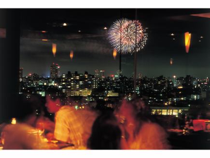 2025年7月25日(金) 開催 「花火大会観覧特別ディナーコース」