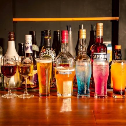 [For welcome/farewell parties, after-parties, birthdays, anniversaries, etc.] Over 100 types! Premium all-you-can-drink