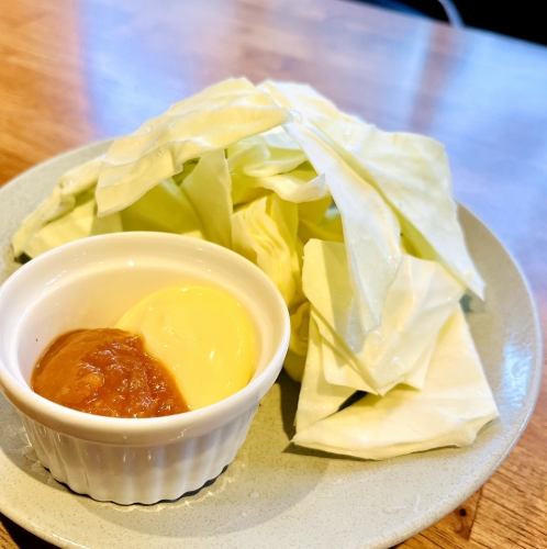 味噌マヨばりうまキャベツ
