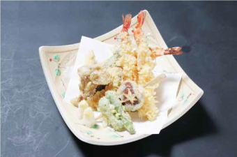 天ぷら盛合せ