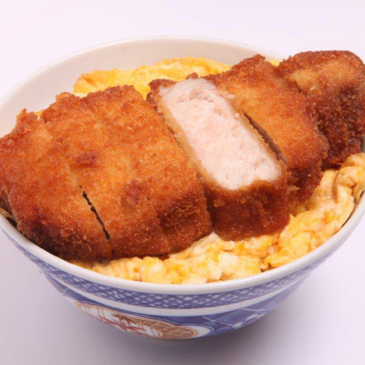焼きかつ丼(味噌汁・漬物付)