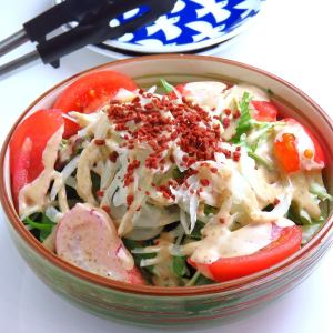 肉晴れサラダ
