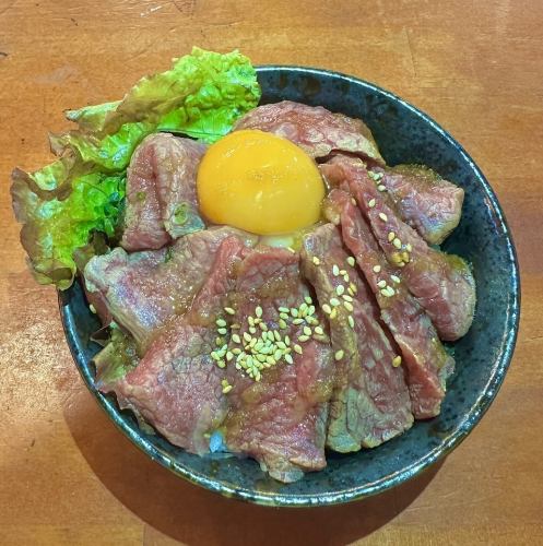 和牛牛排盖饭