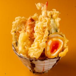 海老玉子天丼