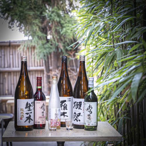 日本の厳選酒をご用意♪