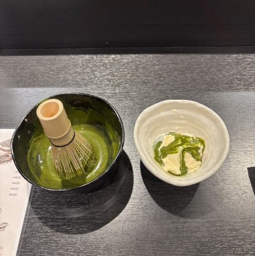 プレミアム抹茶アフォガード