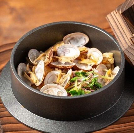 どっさり浅利ときのこ