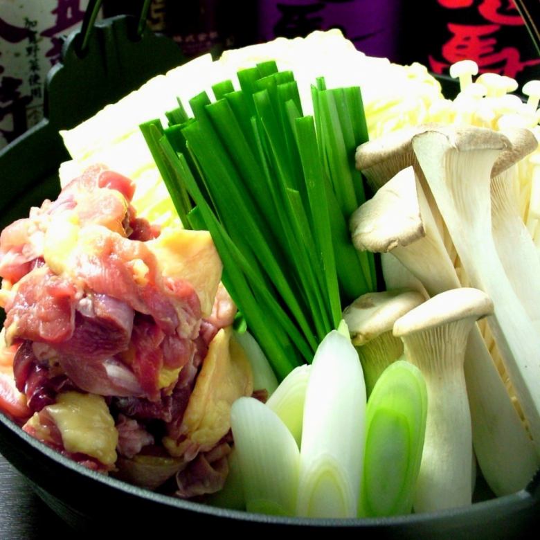 된장 돼지 야채 냄비 / 赤鶏 しゃぶしゃぶなべ (우동 · 잡탕 죽 첨부)