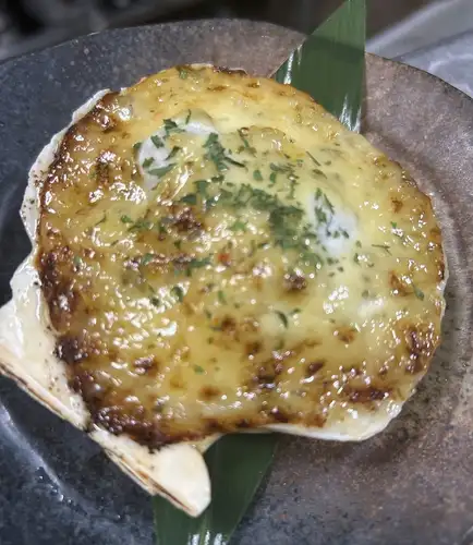 ホタテのタルタル焼き