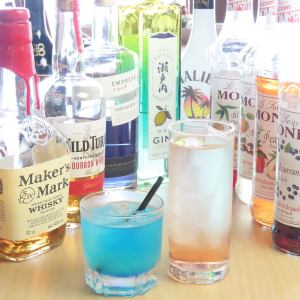 お飲み物もお料理もこだわってます！シェアしやすいメニューなども有り！！◎