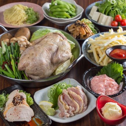 [Until the end of March] For welcoming and farewell parties ◎ 2 hours of all-you-can-drink [Dakhanmari hotpot course] ◎ 10 dishes for 3,500 yen