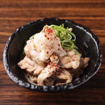 Chicken breast with grated daikon radish and ponzu sauce