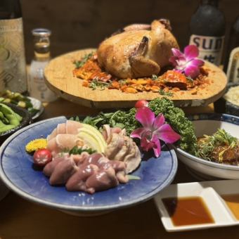 [Satisfying Ivory Course] 10 dishes including our specialty Ivory Chicken for 3,500 yen (tax included)♪ *Available until the end of September