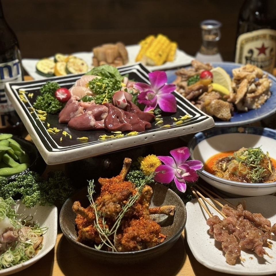 終日15時から営業！新鮮な鶏を使い、お酒に合う逸品をご用意