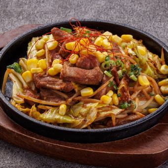 鉄板ジンギスカン