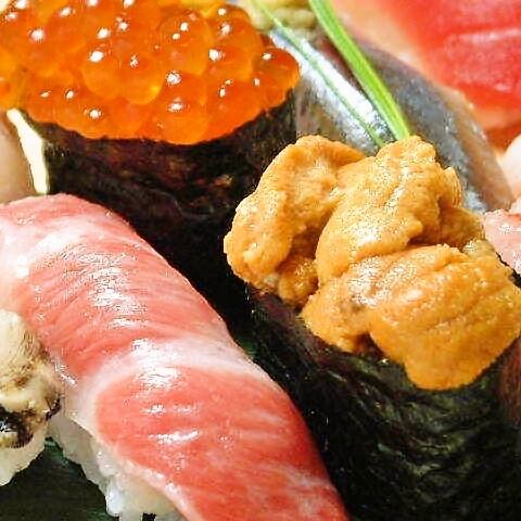上越から直送される新鮮な魚介