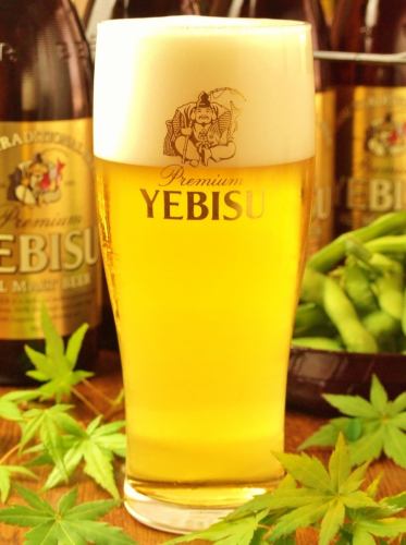 乾杯はビールで！