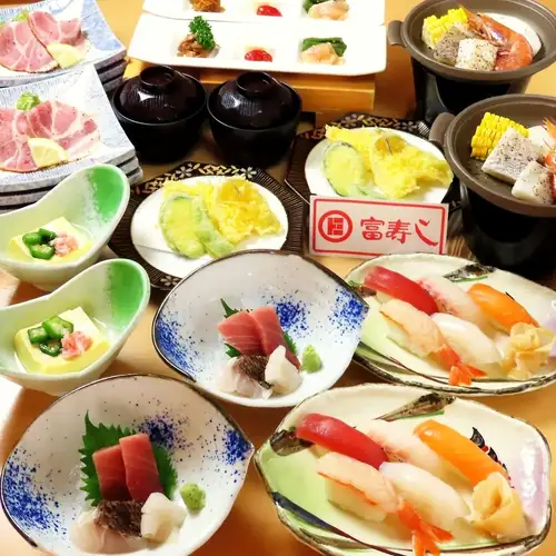 怀石料理套餐，含2小时无限畅饮