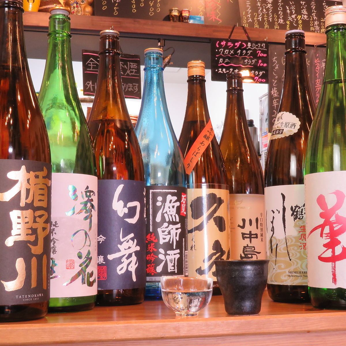 日本酒も各種ご用意しております！