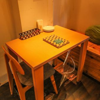 【2 people table】 It is also recommended for dating ♪
