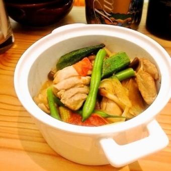 鶏肉のシェリー酒煮込み