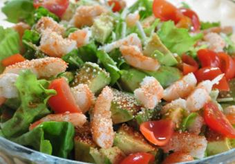 Shrimp and avocado salad (regular/mini)