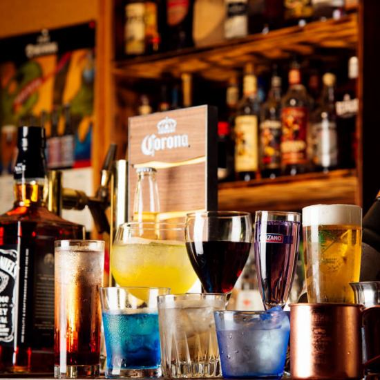 We offer a wide variety of speciality beers, craft beers, birthday cocktails, and more.