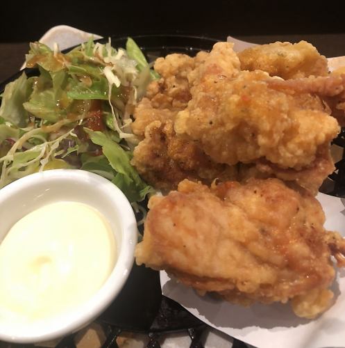 Deep-fried young chicken