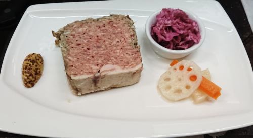 Homemade pate de campagne