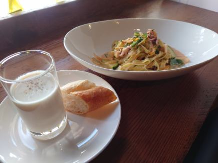 [Lunch time only!] Chewy fresh pasta lunch 1,430 yen (tax included)