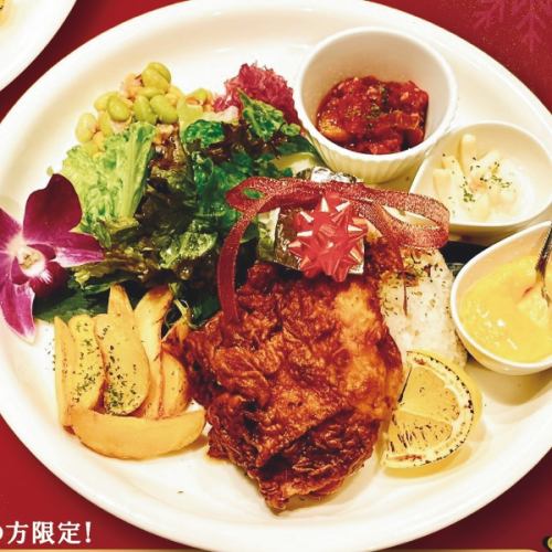 Bone-in Tandoori Fry Chicken Plate