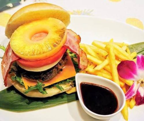 ◆Hawaiian BBQ Burger