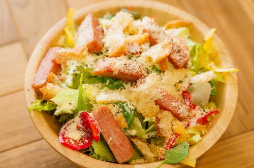 스팸 시저 샐러드